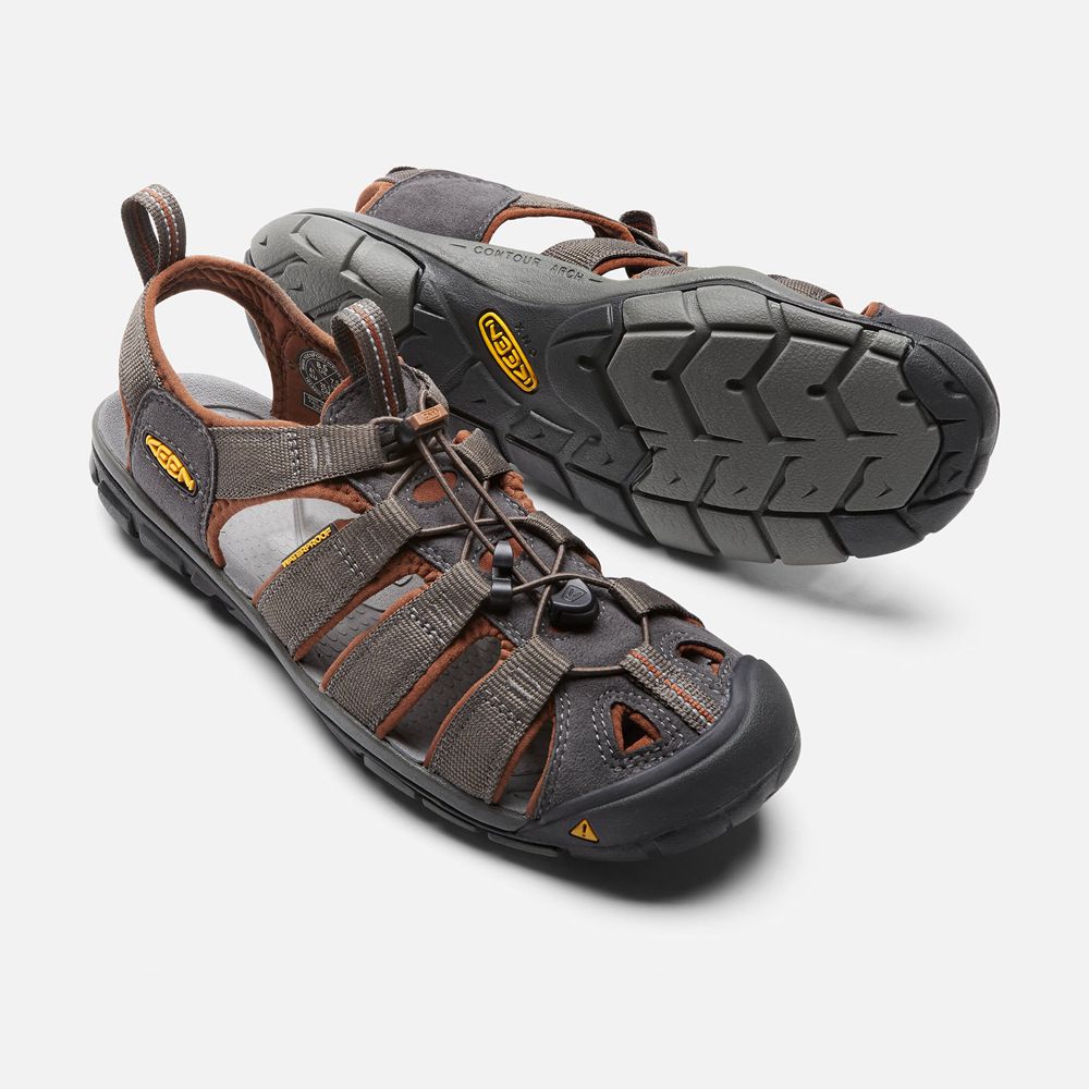 Sandales de Randonnée Keen Homme Marron | Clearwater Cnx | TZNPH-6850